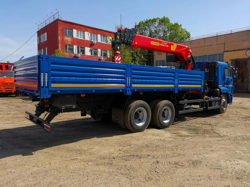 КамАЗ 65117 с КМУ PALFINGER INMAN IT150 (6590-38022) Спецтехника КАМАЗ